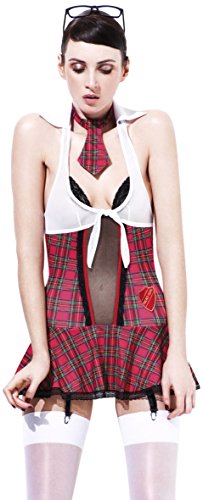 Fever, Women's Student Set, Small, Red/White