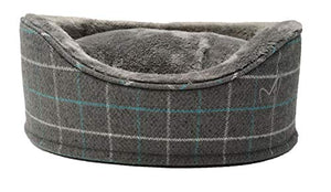 Gor Pets Premium Bed Large 70Cm (28") Grey Check