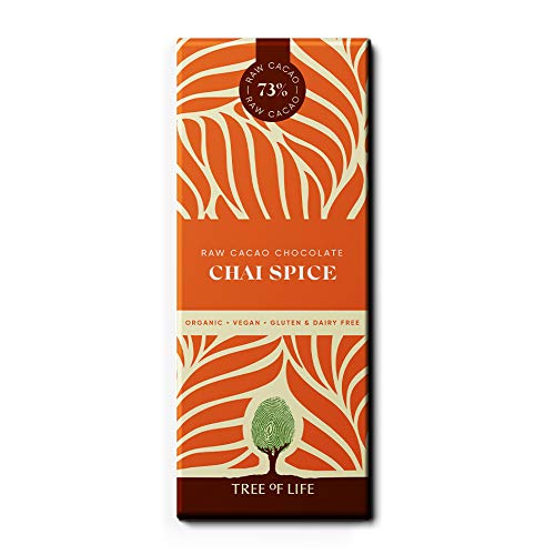 Tree Of Life Raw Organic Chocolate Chai Spice  (Pack of 10)