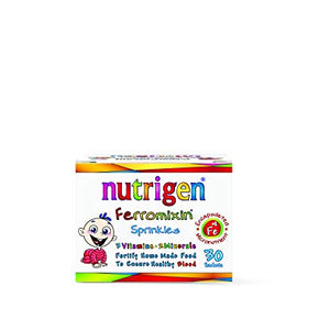 Nutrigen Childrens Ferromixin Sprinkles Sachets, 30-Count