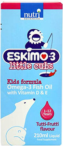 Eskimo Kids Tutti Fruity 210ml (Pack of 2)