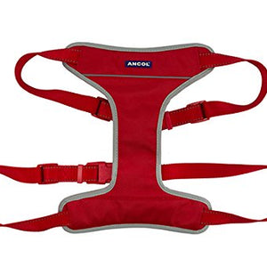 Ancol Travel Dog Harness, X-Large/68-116 cm, Red