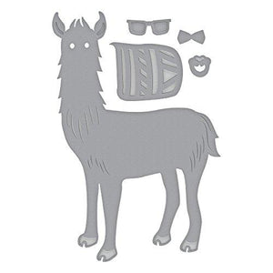 Spellbinders Die D-Lites Hip Llama Etched/Wafer Thin