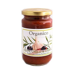 Organico Olive Chilli Garlic Sauce 360g x 3 (Pack of 3)