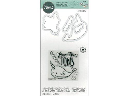 Sizzix 662681" Love You Tons JL Framelits Die/Stamp