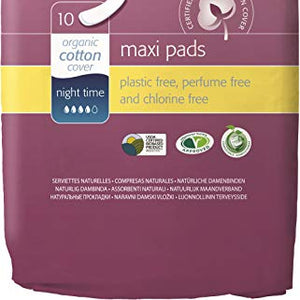 Natracare Pads Night Time Maxi
