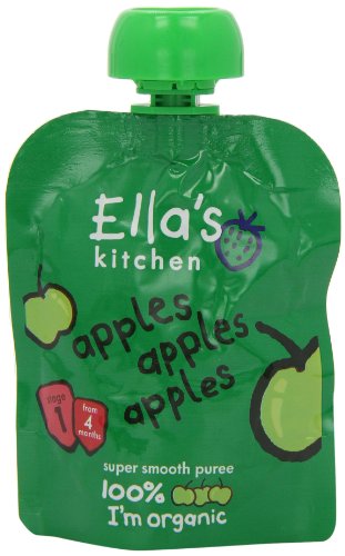 Ella's Kitchen Stage 1 From 4 Months First Taste - Apples 70 g (Pack of 7)