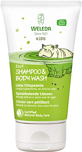 Weleda Kids 2 In 1 Lively Lime Shampoo and Body Wash
