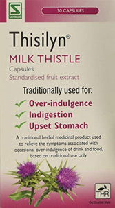 Schwabe Pharma Thisilyn Milk Thistle standardsied fruit extract capsules- Pack of 30 Capsules
