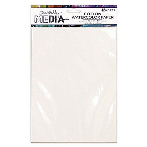 Ranger Cotton Dina Wakley Media Watercolor Paper Pack