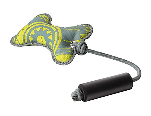 Dog Toy, Swimming Tuff Bone Grey-Yellow  Pack Of 3 | Hunter