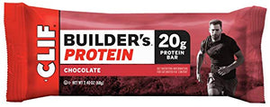 CLIF BAR Builders Bar - Chocolate 68g (PACK OF 12)