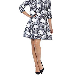 Smiffy's Women's Skeleton Suit, Size 16-18