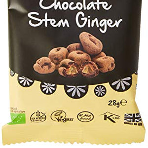 Raw Choc Co Raw Chocolate Ginger 28g x 12