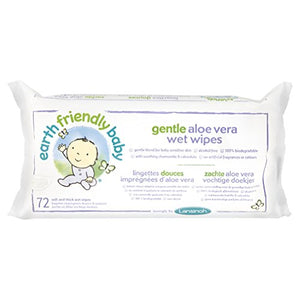 Earth Friendly Baby Gentle Aloe Vera Wet Wipes