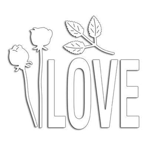 Penny Black Love & Roses Creative Dies
