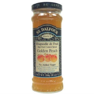 St Dalfour Peach Fruit Spread 284g X 5 (Pack of 5)
