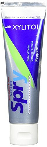 Spry Toothpaste Peppermint 4 oz (113 g) 4 Ounces