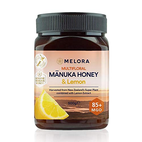 Melora Manuka Honey & Lemon 85+MGO 500g