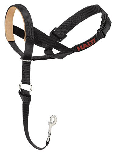 Halti Headcollar   Padded    Size 5    Black | Gorpets