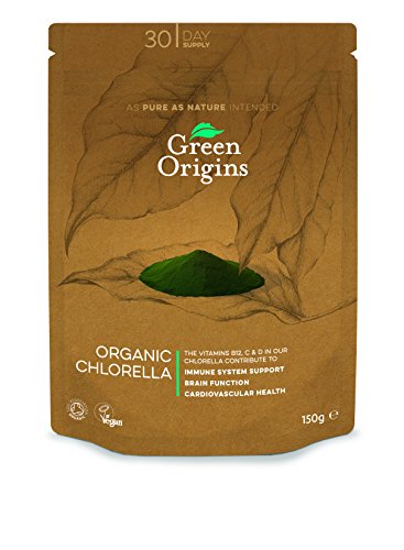 Green Origins Organic Chlorella Powder, Broken Cell Wall 150g