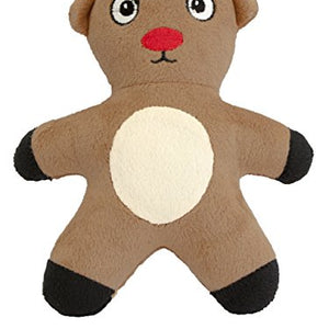 Reindeer Plush Toy With Double Squeaker | Pet Brands Xmas Collection