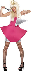 Smiffys Women's Dance Diva Costume, Dress, Size: M, Color: Pink, 28170