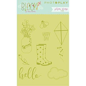 Photoplay Paper PHTBL2438 Photo Play Bloom Polymer Stamps