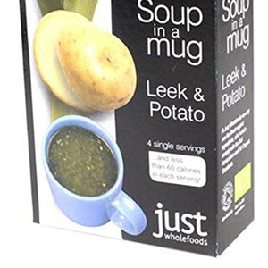 Just Wholefoods Soup In A Mug Leek & Potato, 17 g