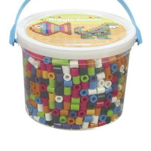 Perler BIGGIE Fun Fusion Fuse Bead Bucket-Assorted Colors