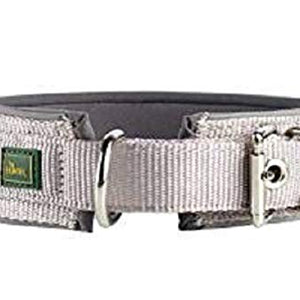 Collar Neoprene Reflect 45, 34-41 Cm, 45 Mm Nylon Grey/Neoprene Grey | Hunter