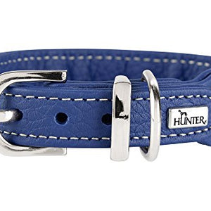 Collar Cannes Mini, 37 Blue, Leather | Hunter