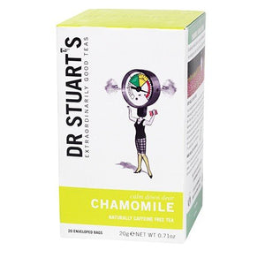 Dr Stuarts Chamomile Herbal Tea 20 Bags (Pack of 4)