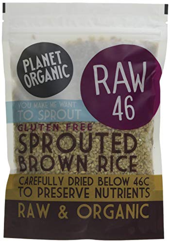 Planet Organic Sprouted Brown Rice, 400 g, Lot of 2