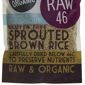 Planet Organic Sprouted Brown Rice, 400 g, Lot of 2