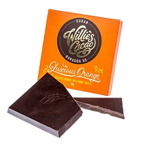 Willie's Cacao Cuban 65 Luscious Orange 50 g (Pack of 6)