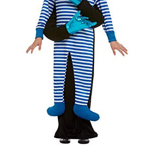 Smiffys 51083ML Alien Abduction Costume, Unisex Children, Blue, M to L - Age 8-12 years