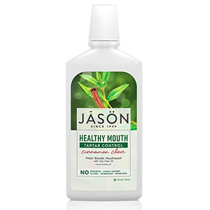 Jason Healthly Mouth Cinnamon Clove Mouth Wash (473ml)