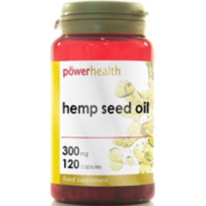 Power Health Hemp Seed Oil 300mg 120 capsule X 2 (Pack of 2)