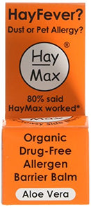 Haymax Aloe Vera Organic Pollen Balm For Hayfever 5 ml