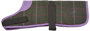 Gor Pets Kensington  Coat 20Cm (8") Tweed Green Check | Gor Pets