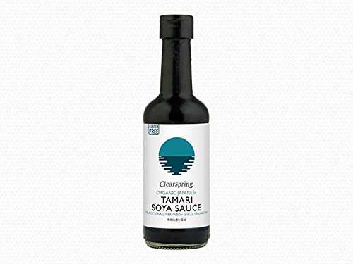 Clearspring Organic Tamari SOYA Sauce - Single Strength 250ml (Pack of 6)