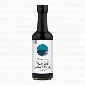 Clearspring Organic Tamari SOYA Sauce - Single Strength 250ml (Pack of 6)