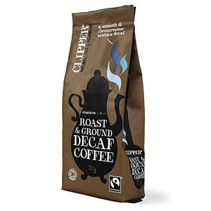 Clipper Roast & Ground Coffee - Original Decaffeinated 227g (Pack of 4)