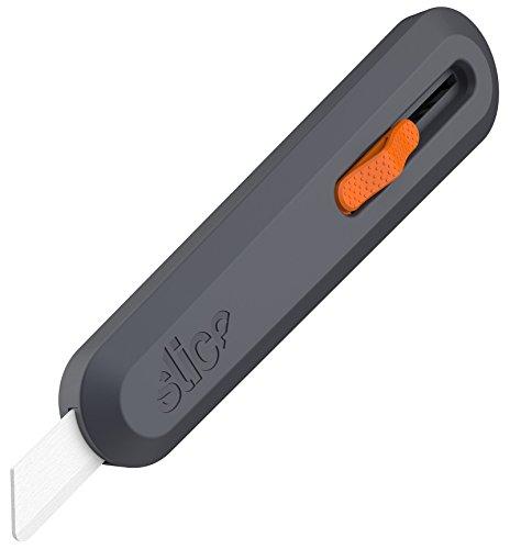 Slice 10550 5 Position Manual Locking Blade Safe Ceramic Blade Utility Knife (1 Pack), Orange