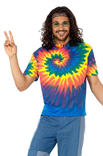 Smiffys 1960s Tie Dye T-Shirt