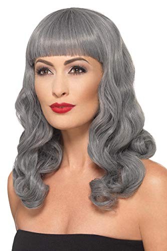 Smiffys Deluxe Wig Wavy With Fringe