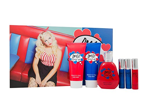 OMG Loved Up Eau de Toilette Gift Set for Her, 100 ml, 6-Piece