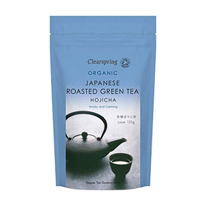 Clearspring Organic Japanese Hojicha Roasted Loose Green Tea, 100g