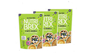 Nutribrex 5 Ways Granola Hazelnut, Coconut & Quinoa (3 x400g)